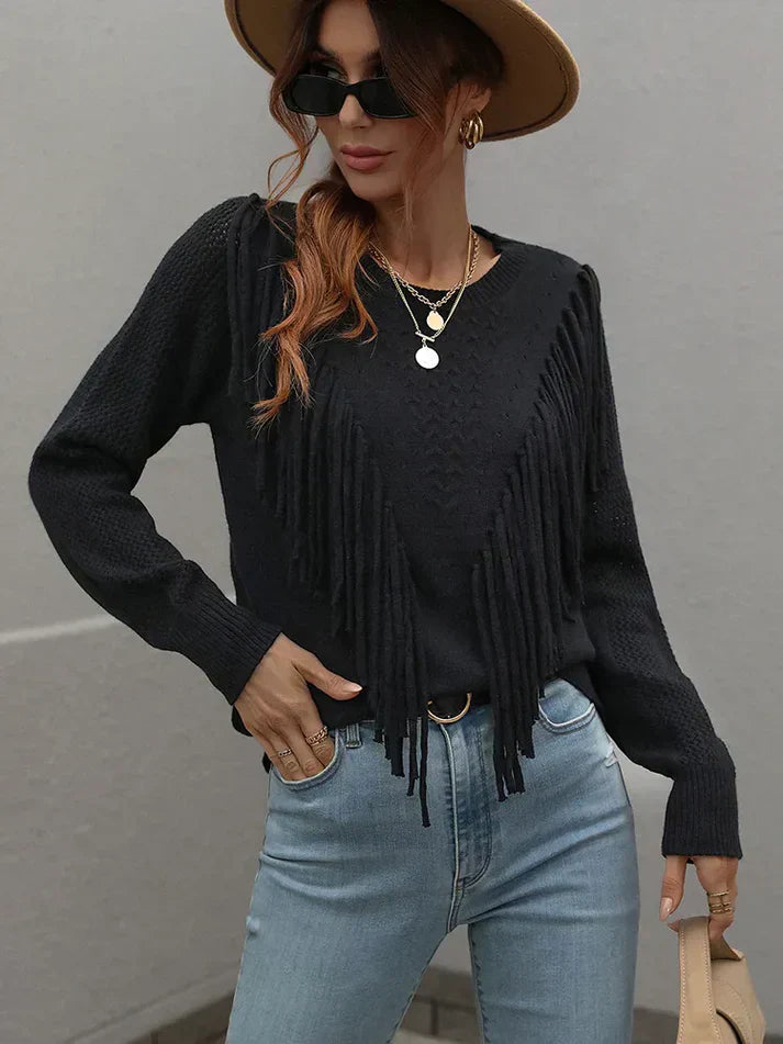 Warm Ribbed Sweater
