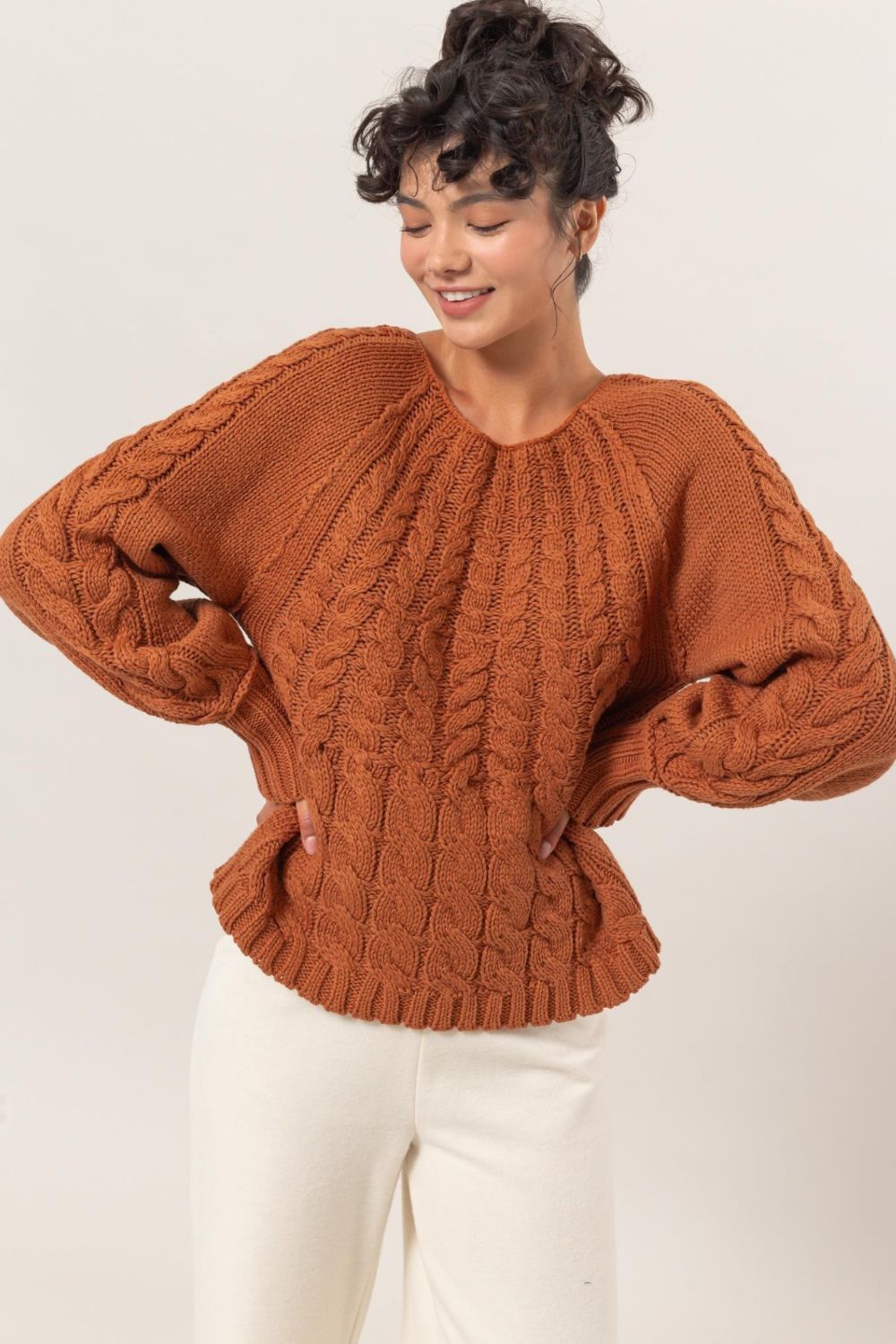 Weekend Cropped Sweater
