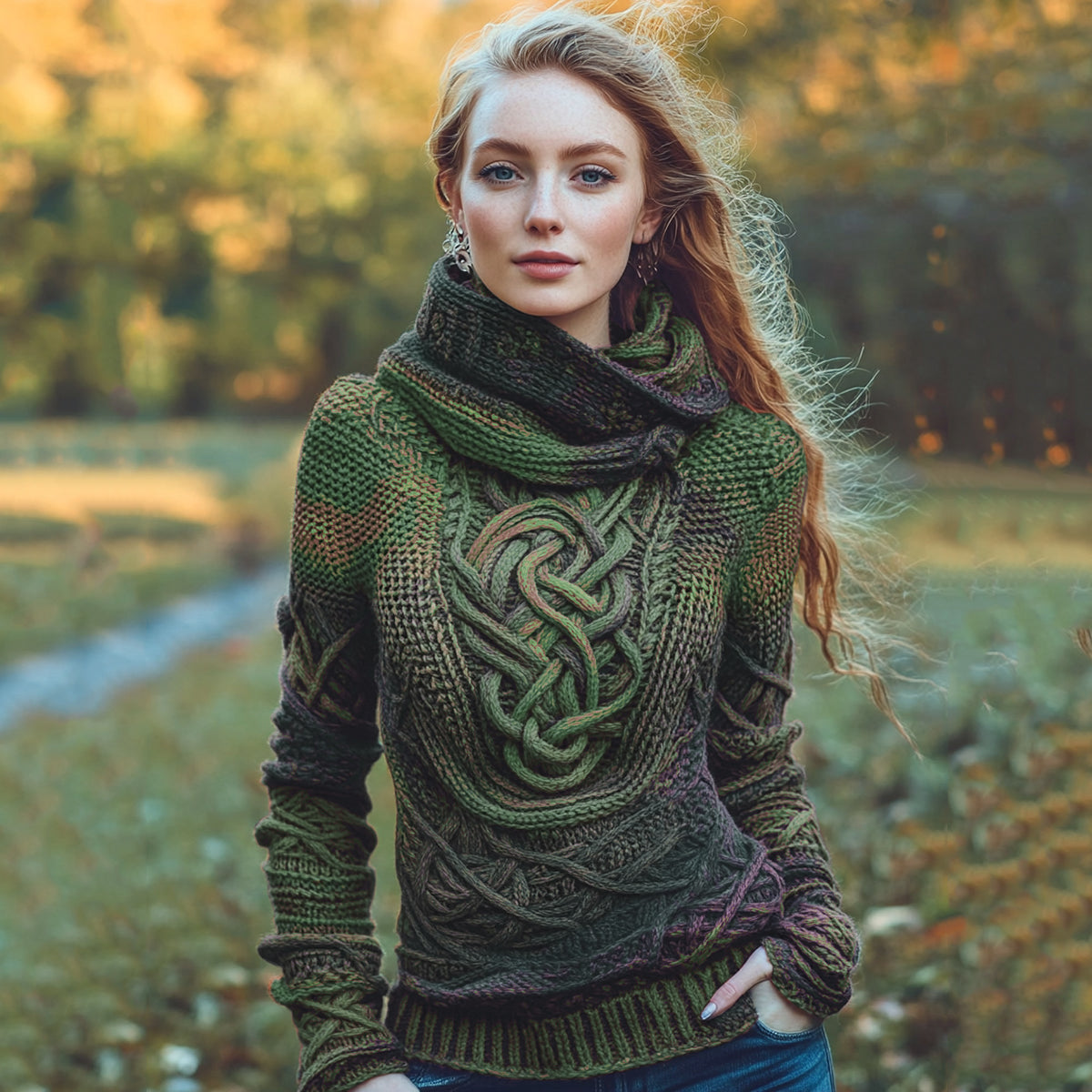 Relaxed Cropped Sweater