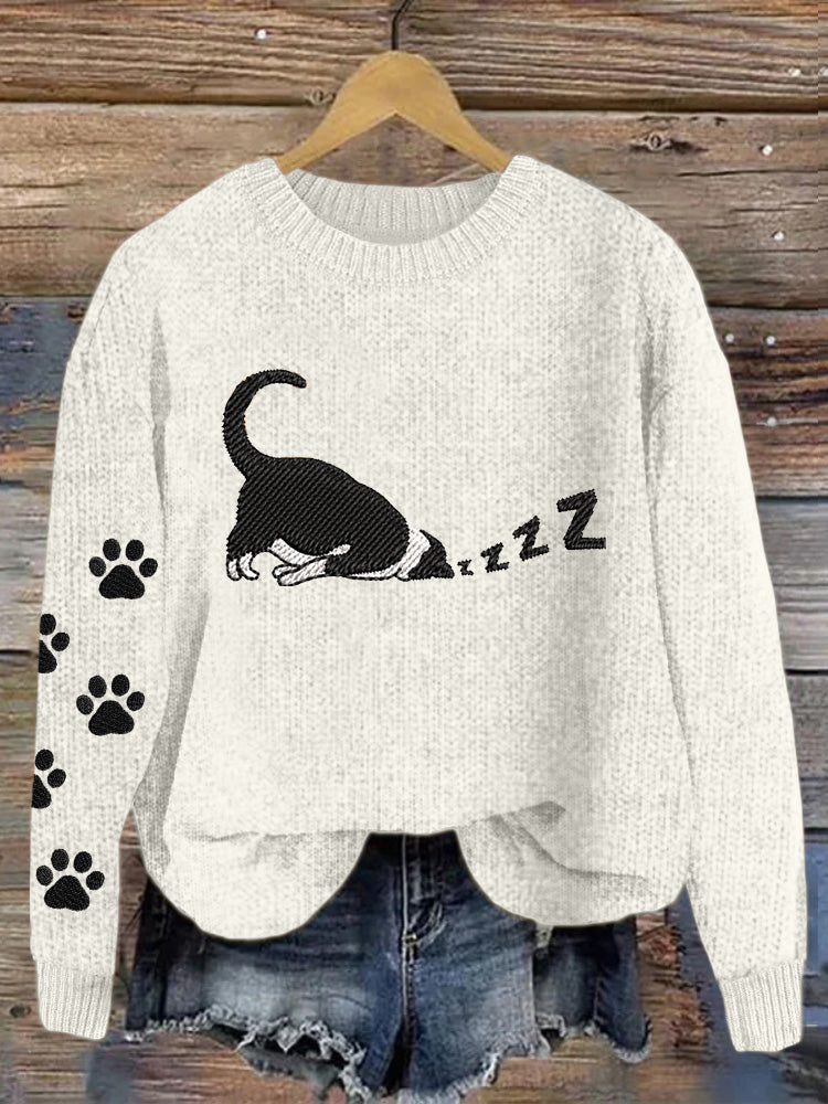 Relaxed V-Neck Sweater