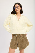 Relaxed Ribbed Sweater