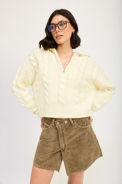 Relaxed Ribbed Sweater