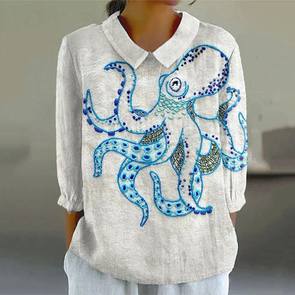 Coastal Oversized Shirt