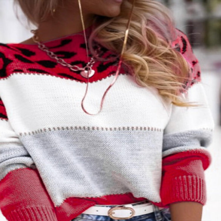 Textured V-Neck Sweater