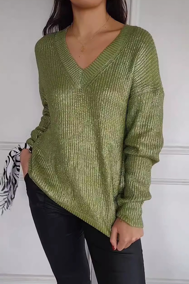 Soft Buttoned Sweater