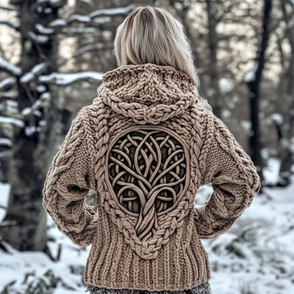 Textured Striped Sweater