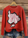 Easy Buttoned Sweater