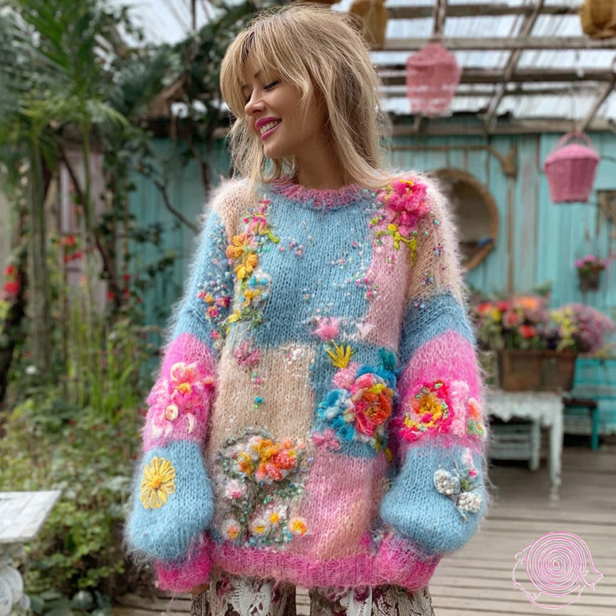 Relaxed Buttoned Sweater