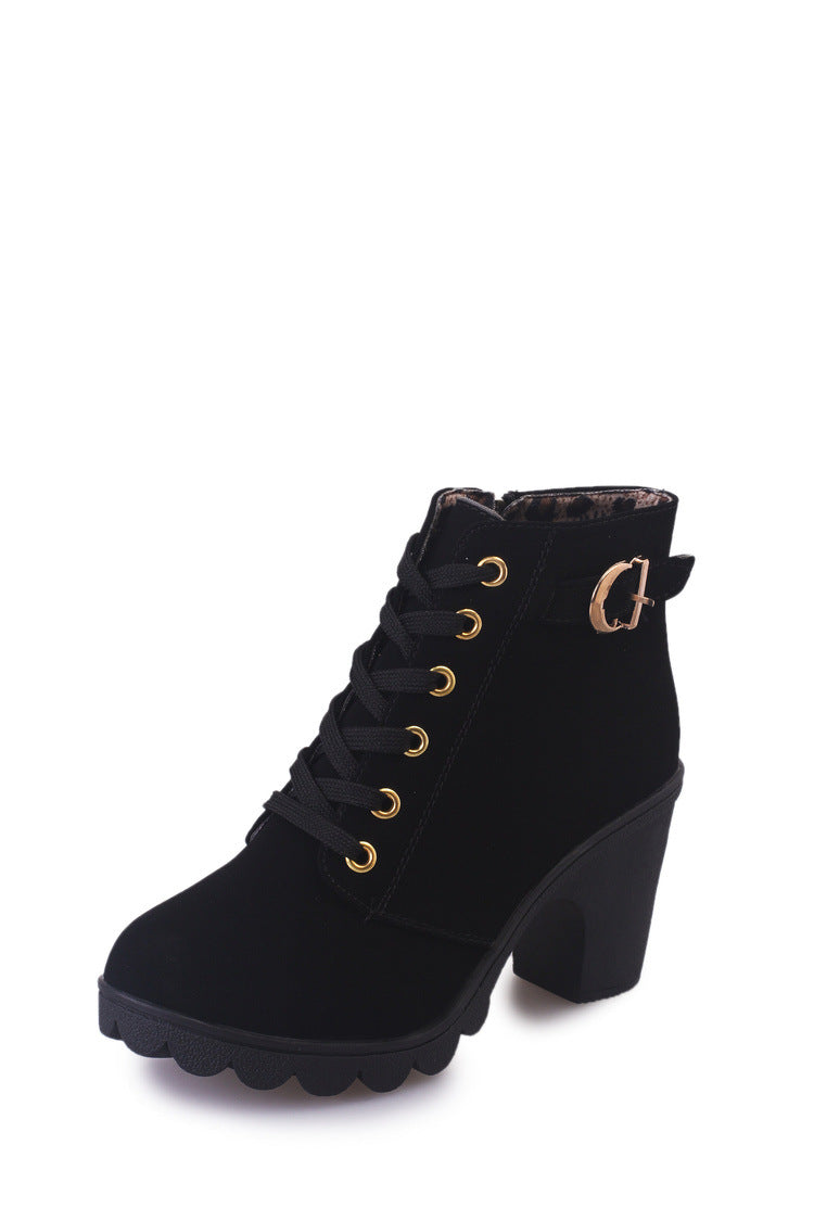 Weekend Block-Heel Boots