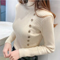 Casual Buttoned Sweater