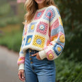 Casual Buttoned Sweater