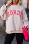 Textured V-Neck Sweater
