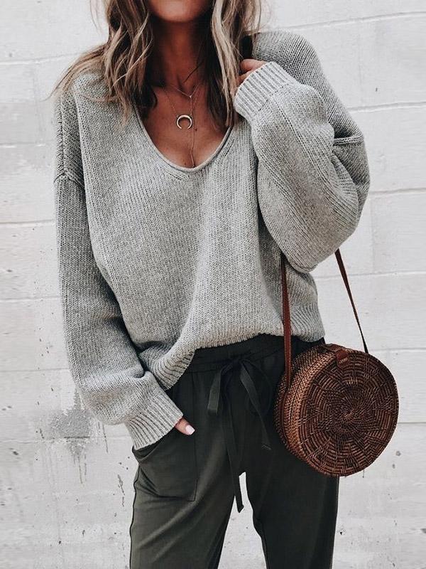 Textured Striped Sweater