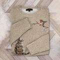 Casual Ribbed Sweater