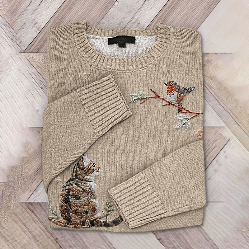 Casual Ribbed Sweater