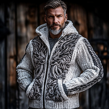 Textured Cable Sweater
