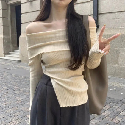 Relaxed Cropped Sweater