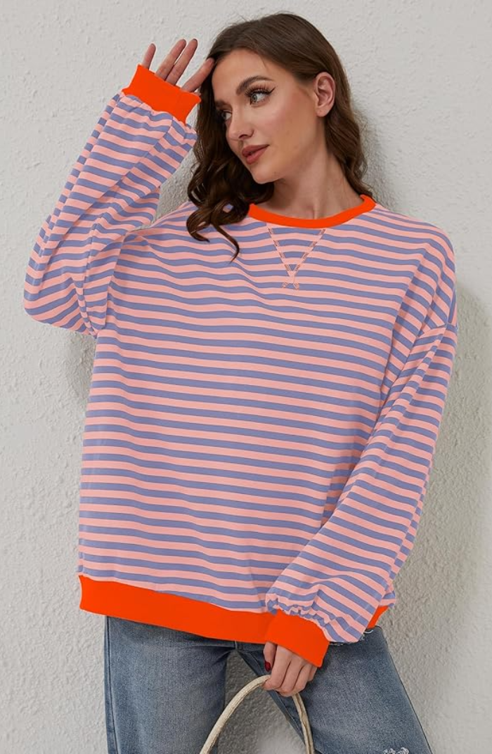 Casual Striped Sweater