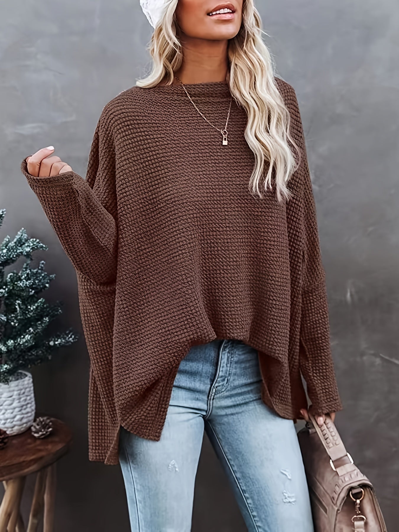 Relaxed V-Neck Sweater