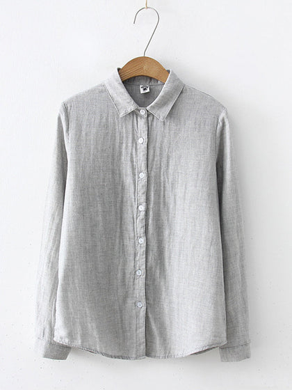 Simple Long-Sleeve Shirt