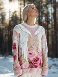 Casual Cropped Sweater