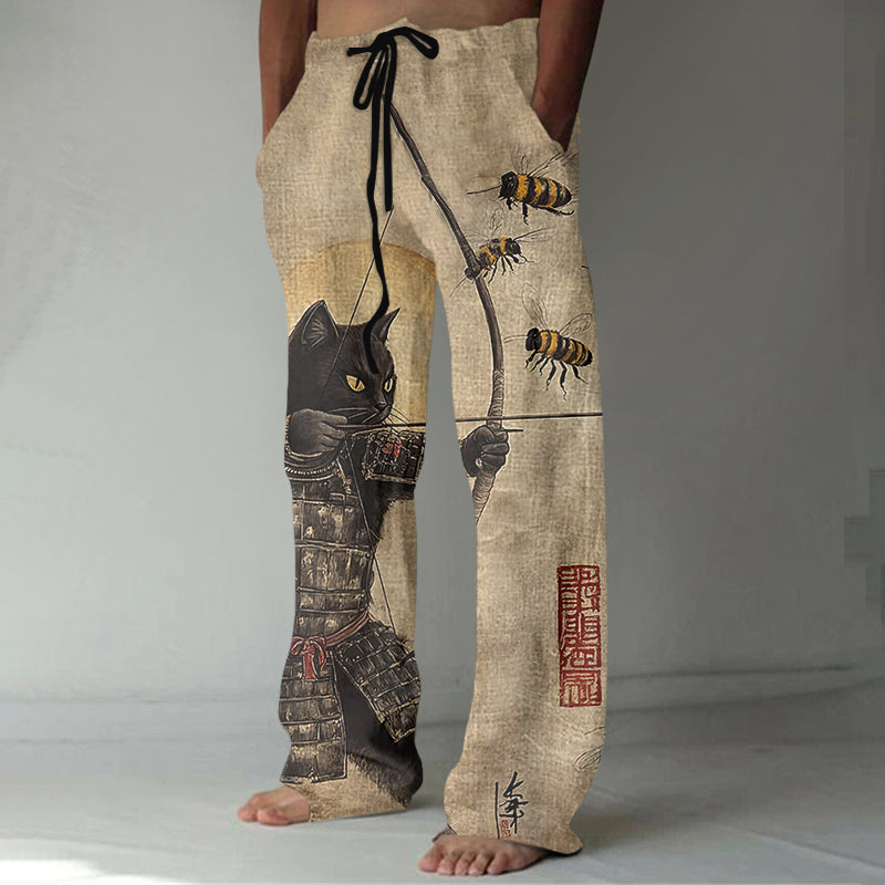 Stretch Cotton Pants