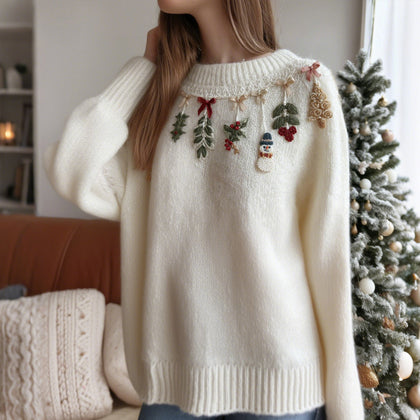 Warm Striped Sweater