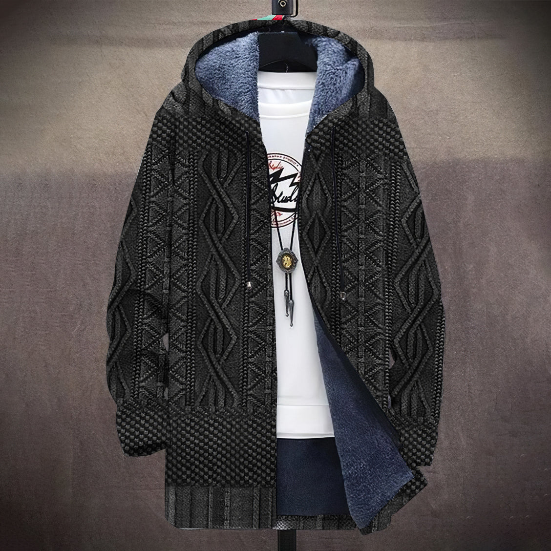 Cozy Belted Coat