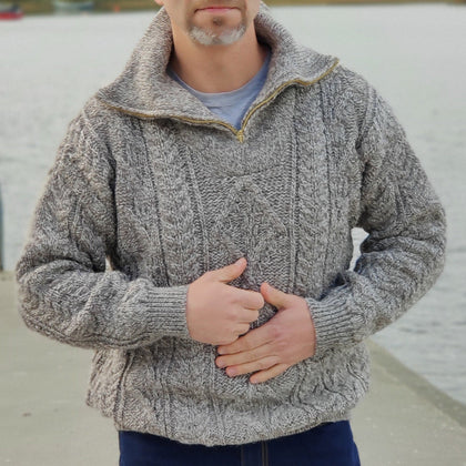 Relaxed Cable Sweater