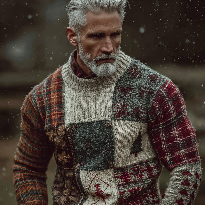 Textured Striped Sweater