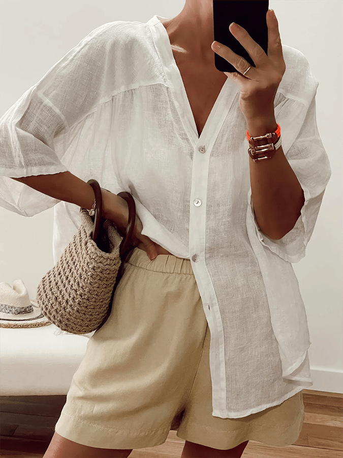 Weekend Linen Shirt