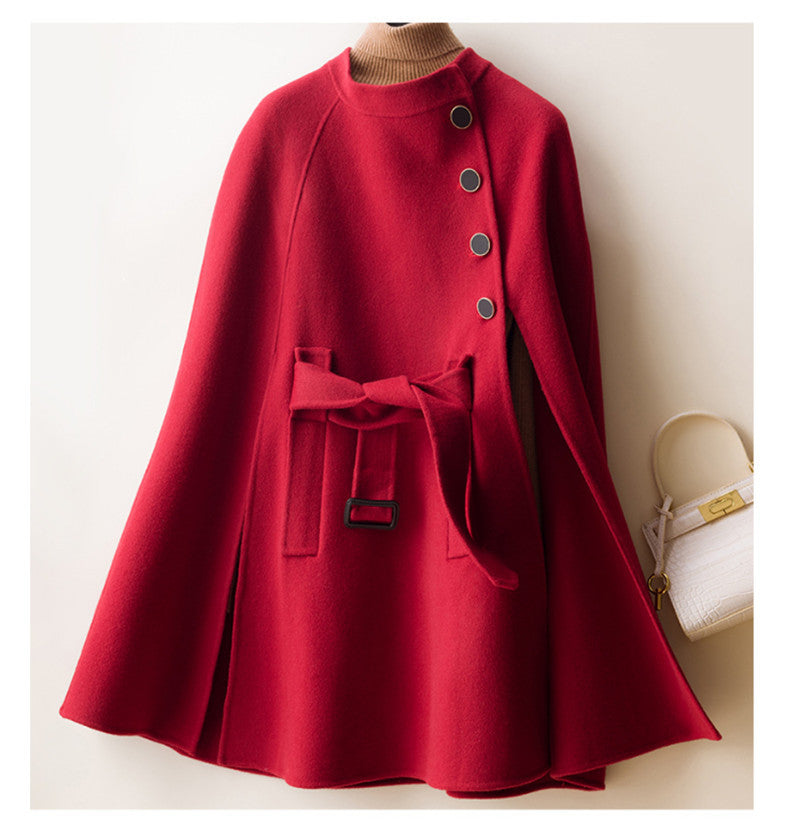 Warm Buttoned Coat