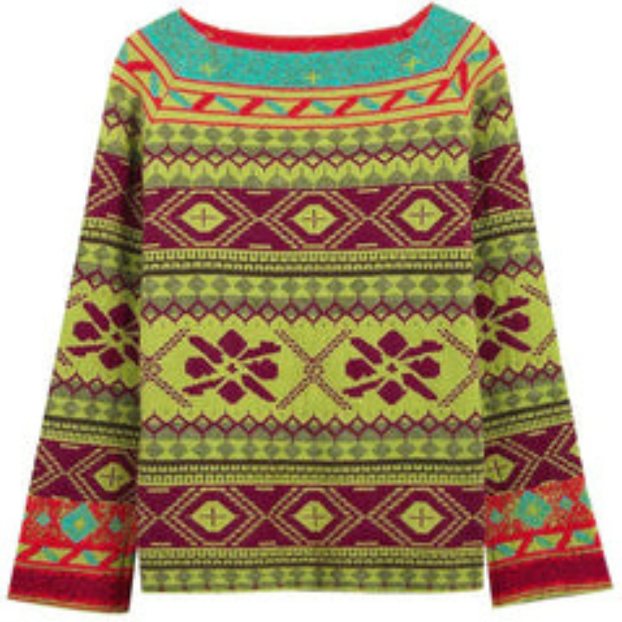 Textured Knit Sweater