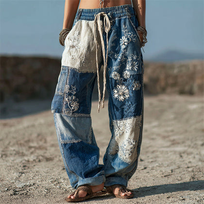 Office Printed Pants