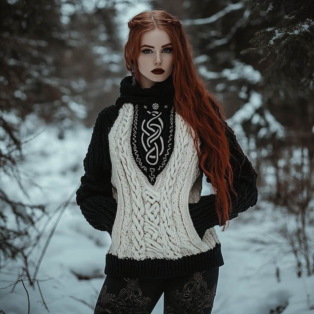 Textured Oversized Sweater