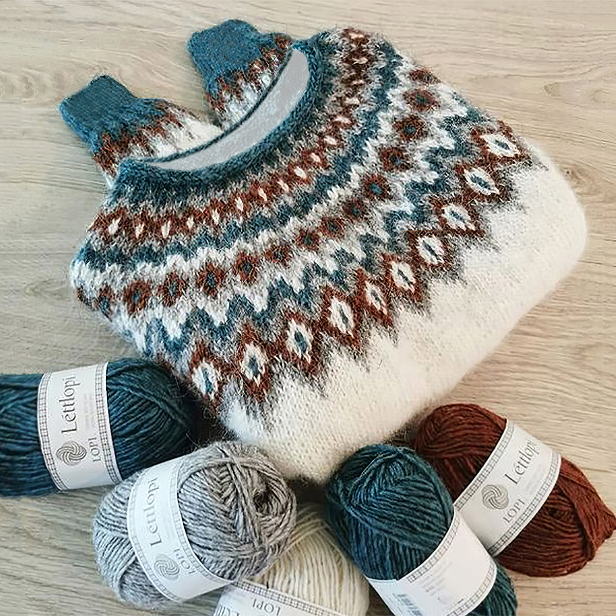 Warm Buttoned Sweater