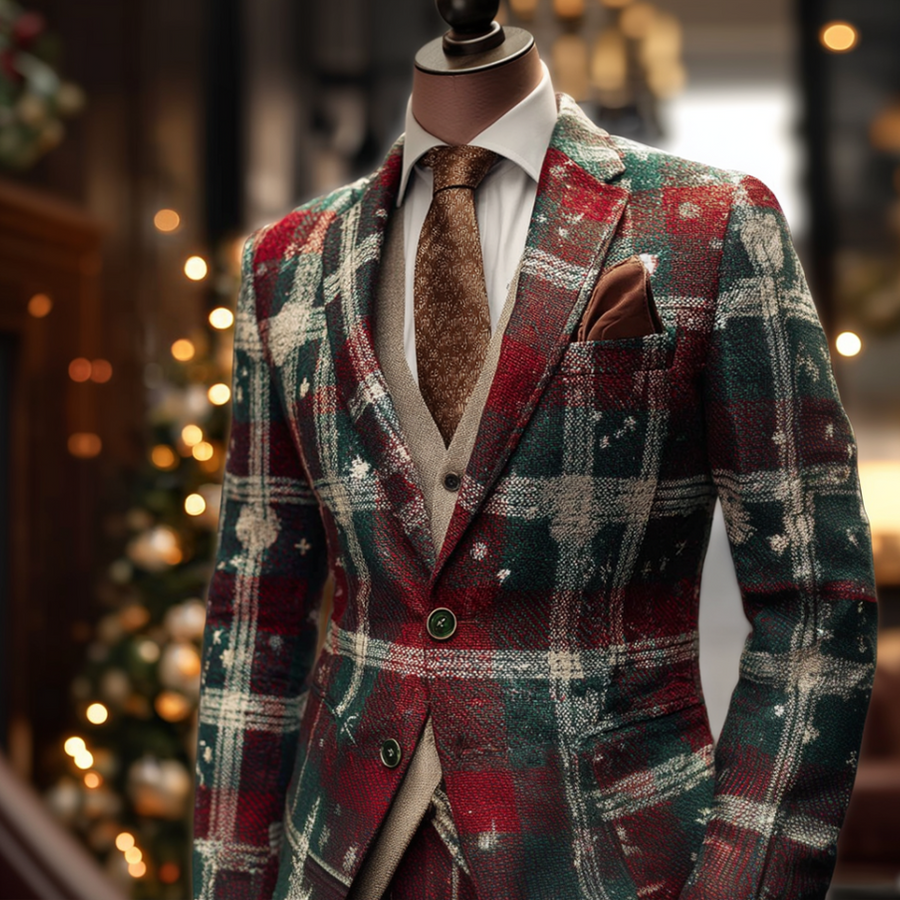 Warm Double-Breasted Coat