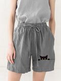 Minimal High-Waist Pants