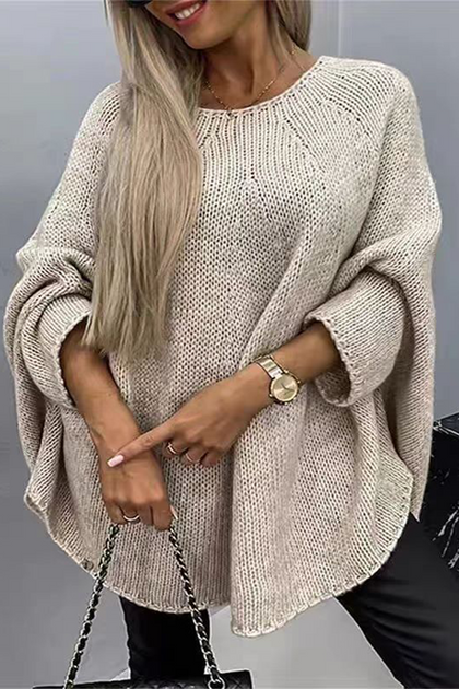 Textured Cropped Sweater