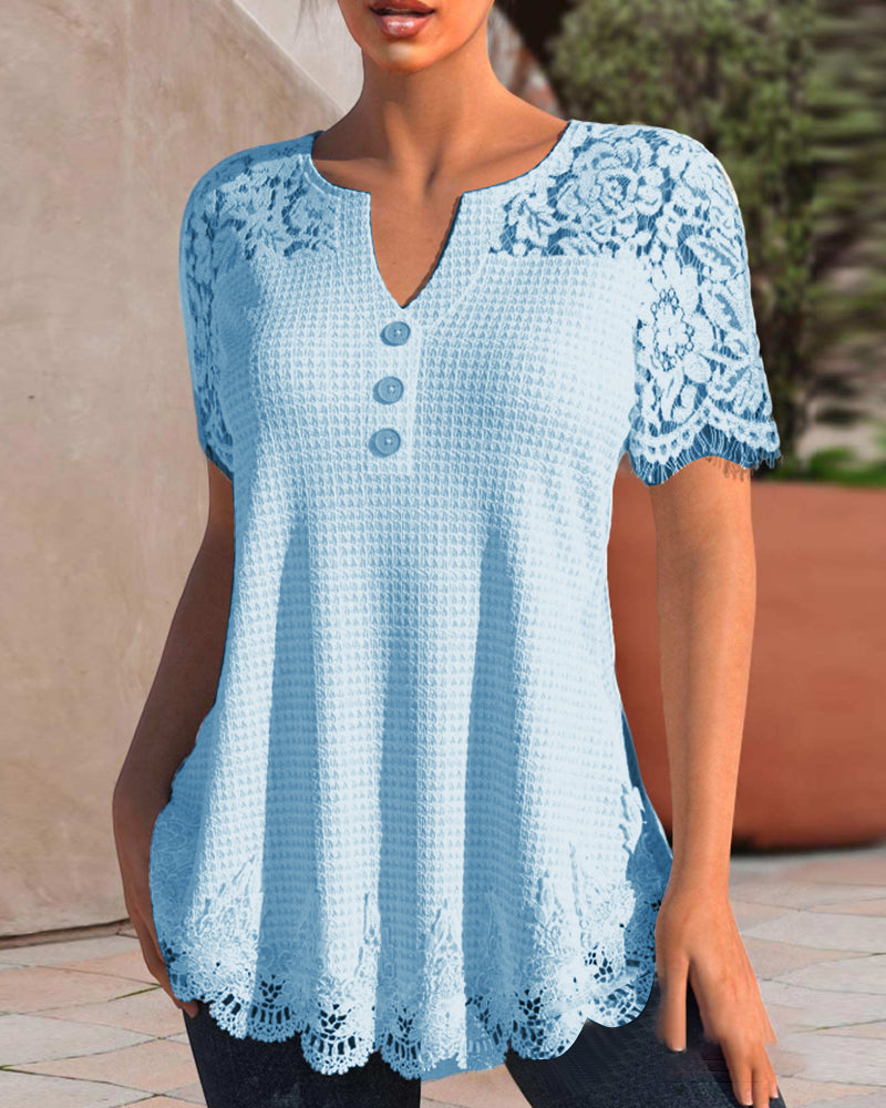Fresh Printed Blouse