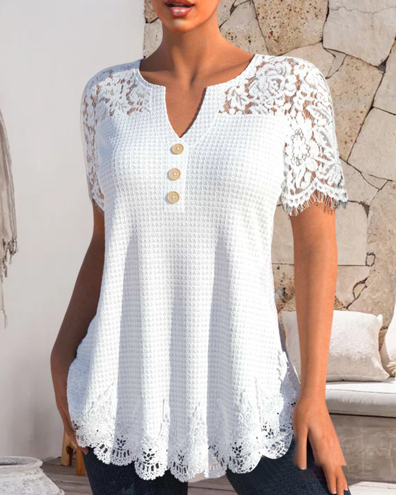 Fresh Printed Blouse