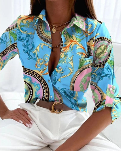 Cottage Puff-Sleeve Blouse
