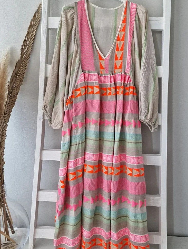 Resort V-Neck Dress