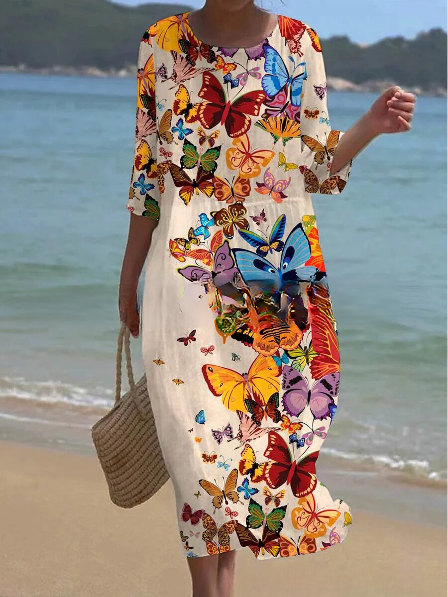 Sunday Solid Dress