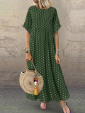 Simple Embroidered Dress