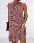 Flowing Wrap Dress