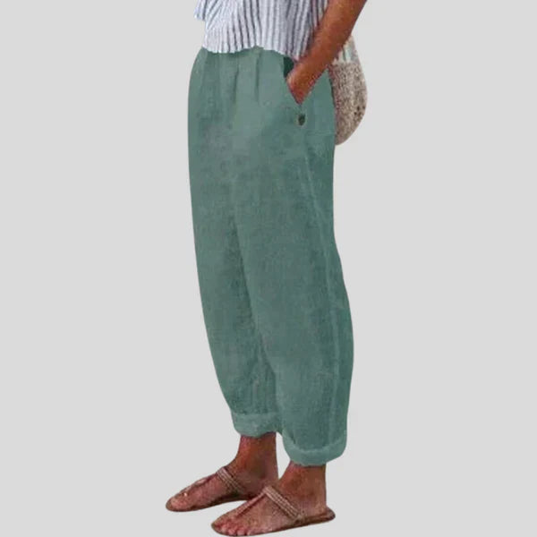 Layered Pleated Pants