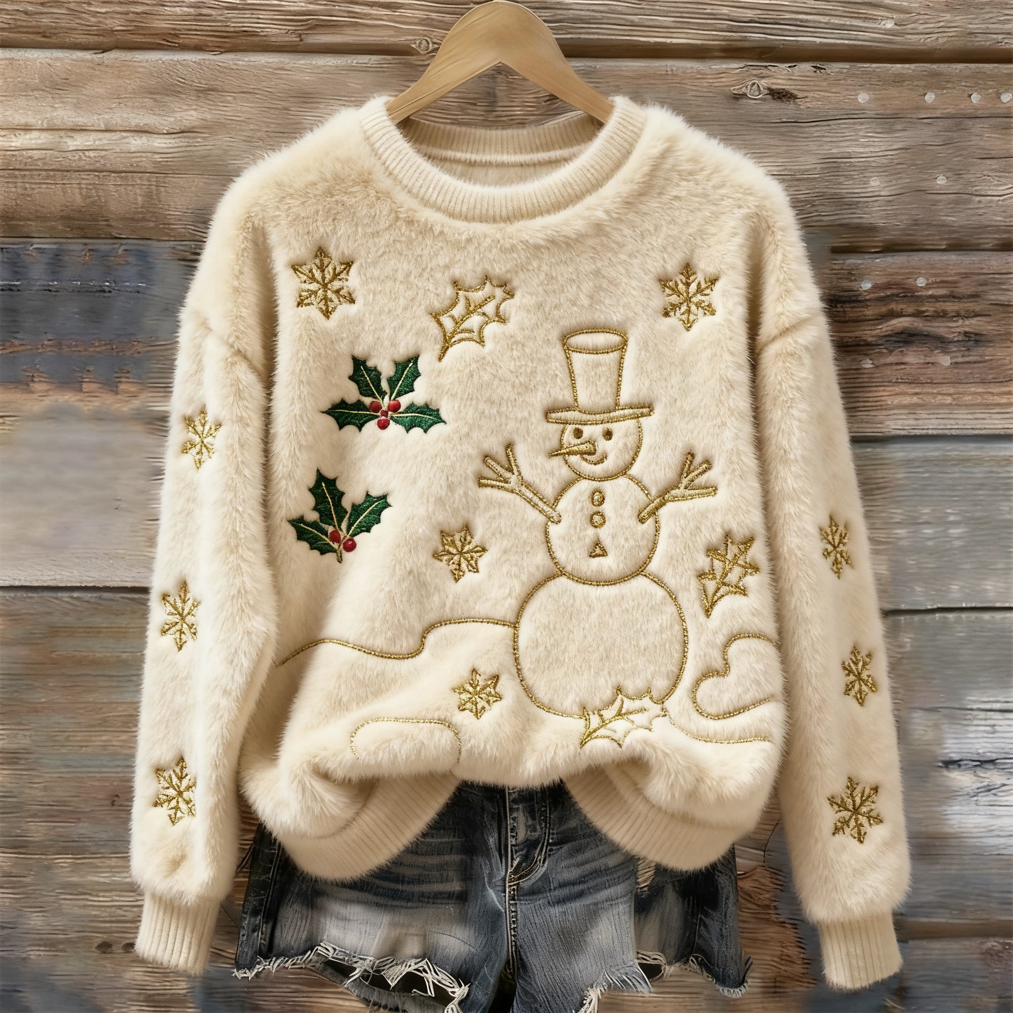 Cozy Cropped Sweater