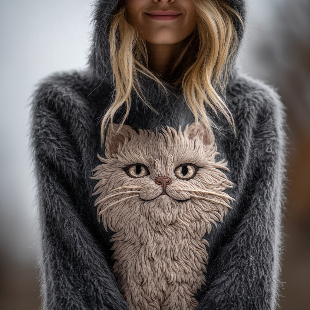 Textured V-Neck Sweater
