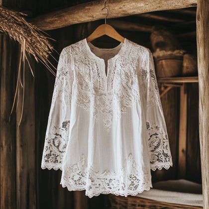 Relaxed Collared Shirt
